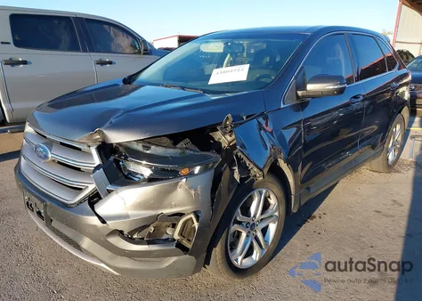 2018 Ford Edge Titanium из США, поврежденный, VIN 2FMPK3K8XJBB81052